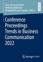 Front cover of Conference Proceedings Trends in Business Communication 2022