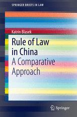 Front cover of Rule of Law in China