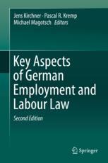 Front cover of Key Aspects of German Employment and Labour Law