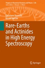 Front cover of Rare-Earths and Actinides in High Energy Spectroscopy