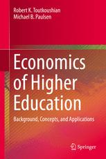 Front cover of Economics of Higher Education