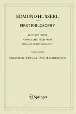 Front cover of First Philosophy