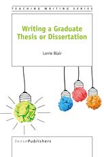 Front cover of Writing a Graduate Thesis or Dissertation