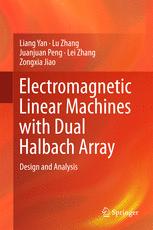 Front cover of Electromagnetic Linear Machines with Dual Halbach Array