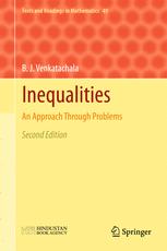 Front cover of Inequalities