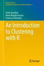 Front cover of An Introduction to Clustering with R