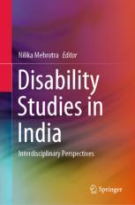 Front cover of Disability Studies in India