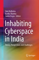 Front cover of Inhabiting Cyberspace in India