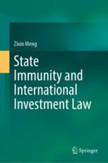 Front cover of State Immunity and International Investment Law