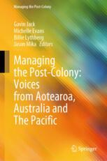 Front cover of Managing the Post-Colony: Voices from Aotearoa, Australia and The Pacific