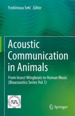 Front cover of Acoustic Communication in Animals