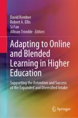 Front cover of Adapting to Online and Blended Learning in Higher Education