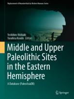 Front cover of Middle and Upper Paleolithic Sites in the Eastern Hemisphere