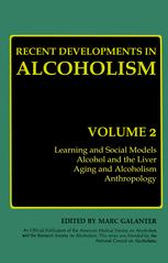 Recent Developments in Alcoholism - Marc Galanter