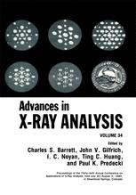 Advances in X-Ray Analysis - C.S. Barrett; M. Amara; Ting C. Huang; Nick Bernard; Dietrich Knorr