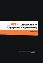 Advances in Cryogenic Engineering: Parts A & B