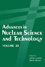 Advances in Nuclear Science and Technology - Jeffery Lewins; Martin Becker