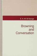 Browning And Conversation by E.a.w. St George Hardcover | Indigo Chapters