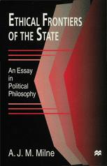 Ethical Frontiers Of The State