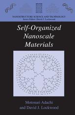 Self-Organized Nanoscale Materials - Motonari Adachi; David J. Lockwood