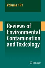 Reviews of Environmental Contamination and Toxicology 191 - D.M. Whitacre; George Ware