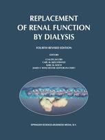 Replacement of Renal Function by Dialysis - J.F. Winchester; C. Jacobs; C. M. Kjellstrand; Karl-Martin Koch