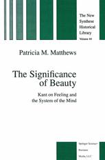 The Significance of Beauty - P.M. Matthews