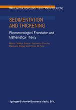 Sedimentation and Thickening - E.M. Tory; Raimund BÃ¼rger; F. Concha; M.C. Bustos