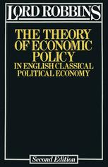 The Theory of Economic Policy - Lionel Robbins Robbins