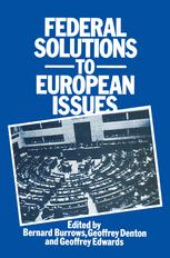 Federal Solutions to European Issues - Bernard Burrows