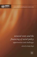 ISBN 9781349350711 product image for Mineral Rents and the Financing of Social Policy | upcitemdb.com