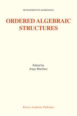 Ordered Algebraic Structures - Jorge MartÃ­nez