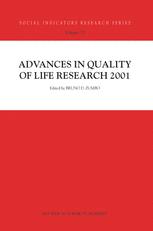Advances in Quality of Life Research 2001 - Bruno D. Zumbo