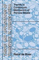 Trends in Continuum Mechanics of Porous Media - Reint de Boer