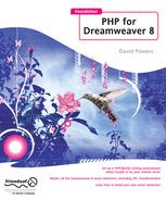 Foundation PHP for Dreamweaver 8 Foundation PHP for Dreamweaver 8