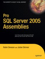 Pro SQL Server 2005 Assemblies Pro SQL Server 2005 Assemblies