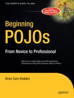 Beginning POJOs Beginning POJOs