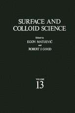 ISBN 9781461579748 product image for Surface and Colloid Science | upcitemdb.com