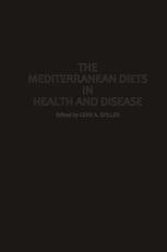 The Mediterranean Diets in Health and Disease - Gene A. Spiller