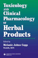Toxicology And Clinical Pharmacology Of Herbal Products