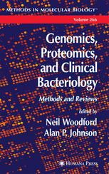 Genomics, Proteomics, and Clinical Bacteriology - Neil Woodford; Alan P. Johnson