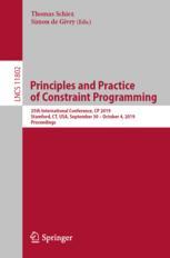Principles and Practice of Constraint Programming - Thomas Schiex; Simon de Givry