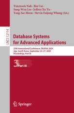 ISBN 9783030594183 product image for Database Systems for Advanced Applications | upcitemdb.com