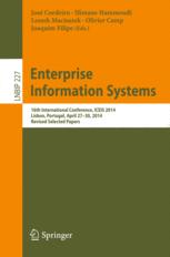 Enterprise Information Systems - JosÃ© Cordeiro; Slimane Hammoudi; Leszek Maciaszek; Olivier Camp; Joaquim Filipe
