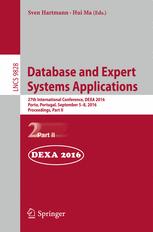 Database and Expert Systems Applications - Sven Hartmann; Hui Ma
