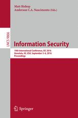Information Security - Matt Bishop; Anderson C A Nascimento
