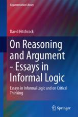 On Reasoning and Argument - David Hitchcock