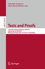 Tests and Proofs - Sebastian Gabmeyer; Einar Broch Johnsen