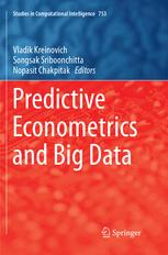 Predictive Econometrics And Big Data