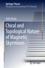 ISBN 9783319982519 product image for Chiral and Topological Nature of Magnetic Skyrmions | upcitemdb.com